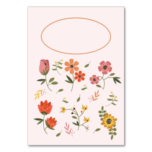 テーブルカード (裏面)