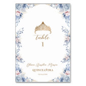 テーブルカード (正面)