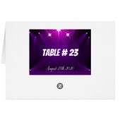 テーブルカード#23 - 注目を集めるウェディング/パーティ (裏面横)