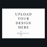 テーブルカード - 3.5" x 5" 横向き<br><div class="desc">Templettでデザインをカスタマイズしてください。編集が完了したら、ファイルをJPG形式でダウンロードしてください（ブリードオプションを忘れずにオンにしてください）。青い「パーソナライズ」ボタンをクリックして、ここにデザインをアップロードしてください。</div>