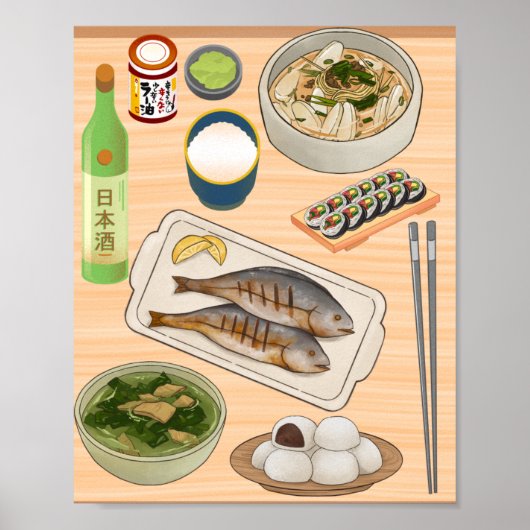 テーブルキッチン ポスター (正面)