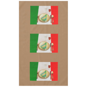 テーブルクイタリアンロス料理 テーブルクロス