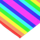 テーブルクロカラフルス色ストライプ テーブルクロス (アングル)