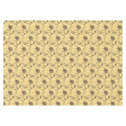 テーブルクロスのアンヌ女王レース テーブルクロス (正面(横))