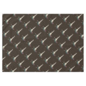 テーブルクロスのキジの茶色の感謝祭 テーブルクロス (正面(横))