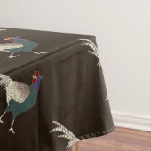 テーブルクロスのキジの茶色の感謝祭 テーブルクロス (インサイチュ)