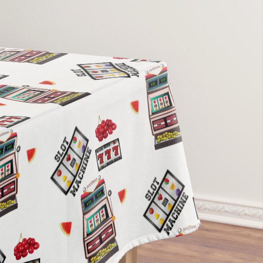 テーブルクロスのスロットマシンカジノ テーブルクロス (インサイチュ)