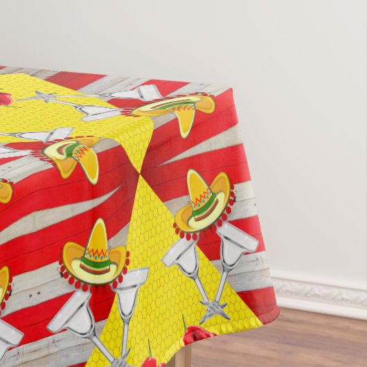 テーブルクロスのメキシコのドリンク熱ピーマン テーブルクロス (インサイチュ)