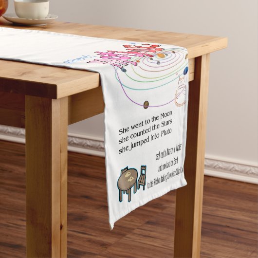 テーブルクロスのランナーお母さんは? ショートテーブルランナー (インサイチュ)