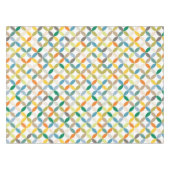 テーブルクロスのリピート円の色の四半期 テーブルクロス (正面(横))