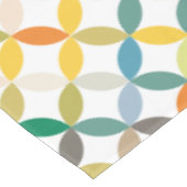 テーブルクロスのリピート円の色の四半期 テーブルクロス (アングル)