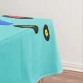 テーブルクロスのレトロの女の子の夜 テーブルクロス (インサイチュ)