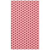 テーブルクロスの赤バラ花シームレスパターン テーブルクロス (正面)