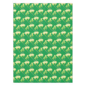 テーブルクロスの黄色いマグノリアス テーブルクロス (正面)