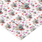 テーブルクロスアイメイクアップ美しいサロン テーブルクロス (アングル)