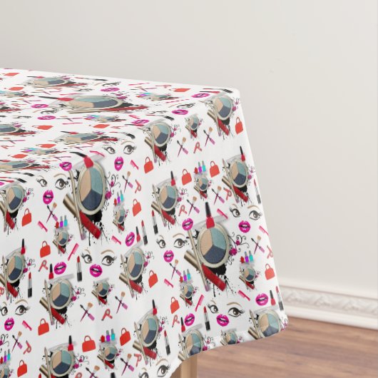 テーブルクロスアイメイクアップ美しいサロン テーブルクロス (インサイチュ)