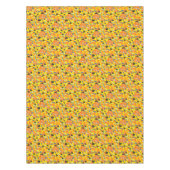 テーブルクロスイエローオレンジハートズスワン テーブルクロス (正面)