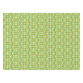 テーブルクロスグリーンサンニンジン テーブルクロス (正面(横))