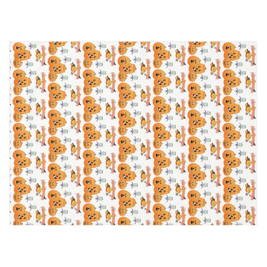 テーブルクロスハロウィーン テーブルクロス (正面(横))