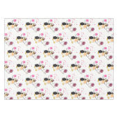 テーブルクロスバレンタインデペンギンハート テーブルクロス (正面(横))