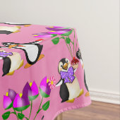 テーブルクロスバレンタインデペンギンハート テーブルクロス (インサイチュ)