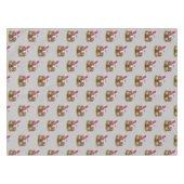 テーブルクロスバレンタインデペンギンハート テーブルクロス (正面(横))