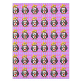 テーブルクロスバレンタインデペンギン テーブルクロス (正面)