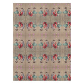 テーブルクロスバレンタインデーヴィンテージ テーブルクロス (正面)