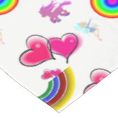 テーブルクロスピンクハート テーブルクロス (アングル)