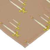 テーブルクロスベージュキャンドル テーブルクロス (アングル)