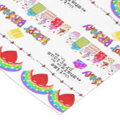 テーブルクロスランナーハッピーバースデーバレンタインデー ショートテーブルランナー (コーナー)