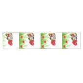 テーブルクロスランナーバレンティンフクロウ ショートテーブルランナー (横)