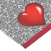 テーブルクロスランナーヴァレンティネスハート ショートテーブルランナー (コーナー)