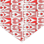 テーブルクロスランナーヴァレンティネス ショートテーブルランナー (コーナー)