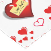 テーブルクロスランナーヴァレンティネス ショートテーブルランナー (コーナー)