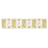 テーブルクロスランナーヴァレンティーンズテディベア ショートテーブルランナー (横)