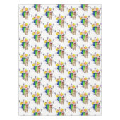 テーブルクロス子猫ドリンク妖精 テーブルクロス (正面)