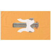 テーブルクロス家庭リネンオレンジの背景 テーブルクロス (正面(横))