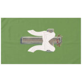 テーブルクロス家庭リネングリーン背景 テーブルクロス (正面(横))