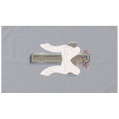 テーブルクロス家庭リネングレー背景 テーブルクロス (正面(横))