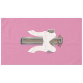 テーブルクロス家庭リネンピンク背景 テーブルクロス (正面(横))