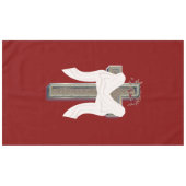 テーブルクロス家庭リネン赤の背景 テーブルクロス (正面(横))