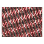 テーブルクロス抽象芸術ブラックレッドホワイト テーブルクロス (正面(横))