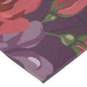 テーブルクロス梅パープルバラ金ゴールド幾何学模様 テーブルクロス (アングル)