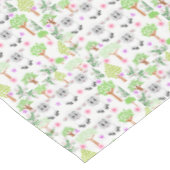 テーブルクロス白いヒツジの木 テーブルクロス (アングル)