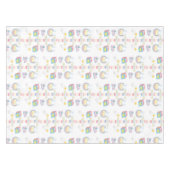 テーブルクロス白新生児シャワー テーブルクロス (正面(横))