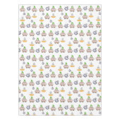 テーブルクロス白玉ねぎニンニクスープ料理 テーブルクロス (正面)