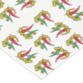 テーブルクロス赤緑ホットペッパー テーブルクロス (アングル)