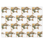 テーブルクロス野生動物誕生日 テーブルクロス (正面(横))