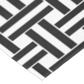 テーブルクロス黒白ストライプ テーブルクロス (アングル)